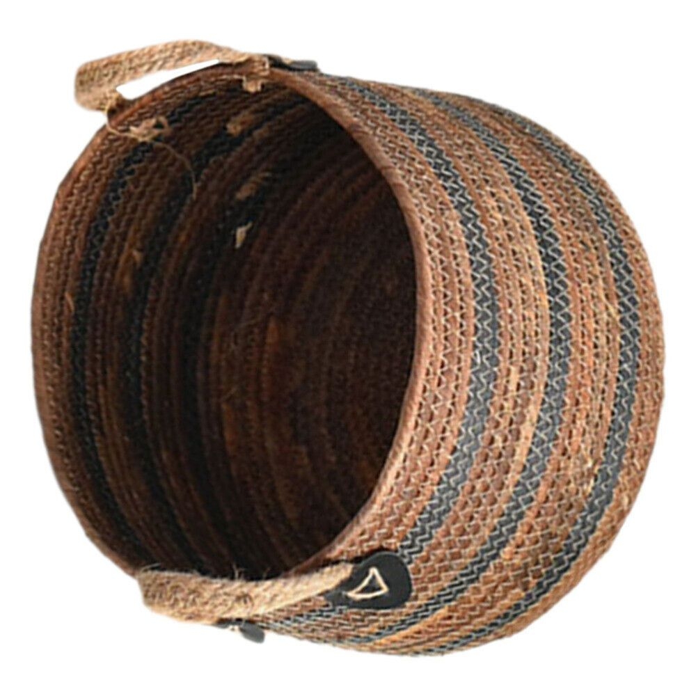 Handle Design Multi-use Convenient Unique Weave Storage Basket For Home