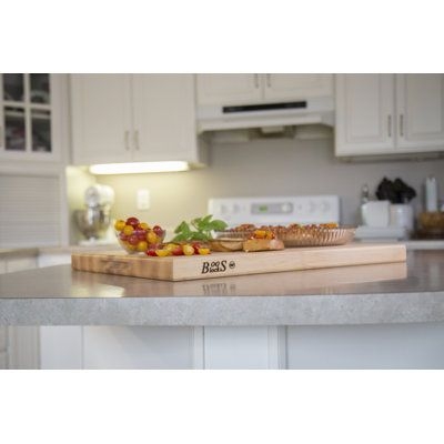 John Boos R-Board Series Reversible Cutting Board Wood in Brown, Size 1.5 H x 15.0 W in | Wayfair