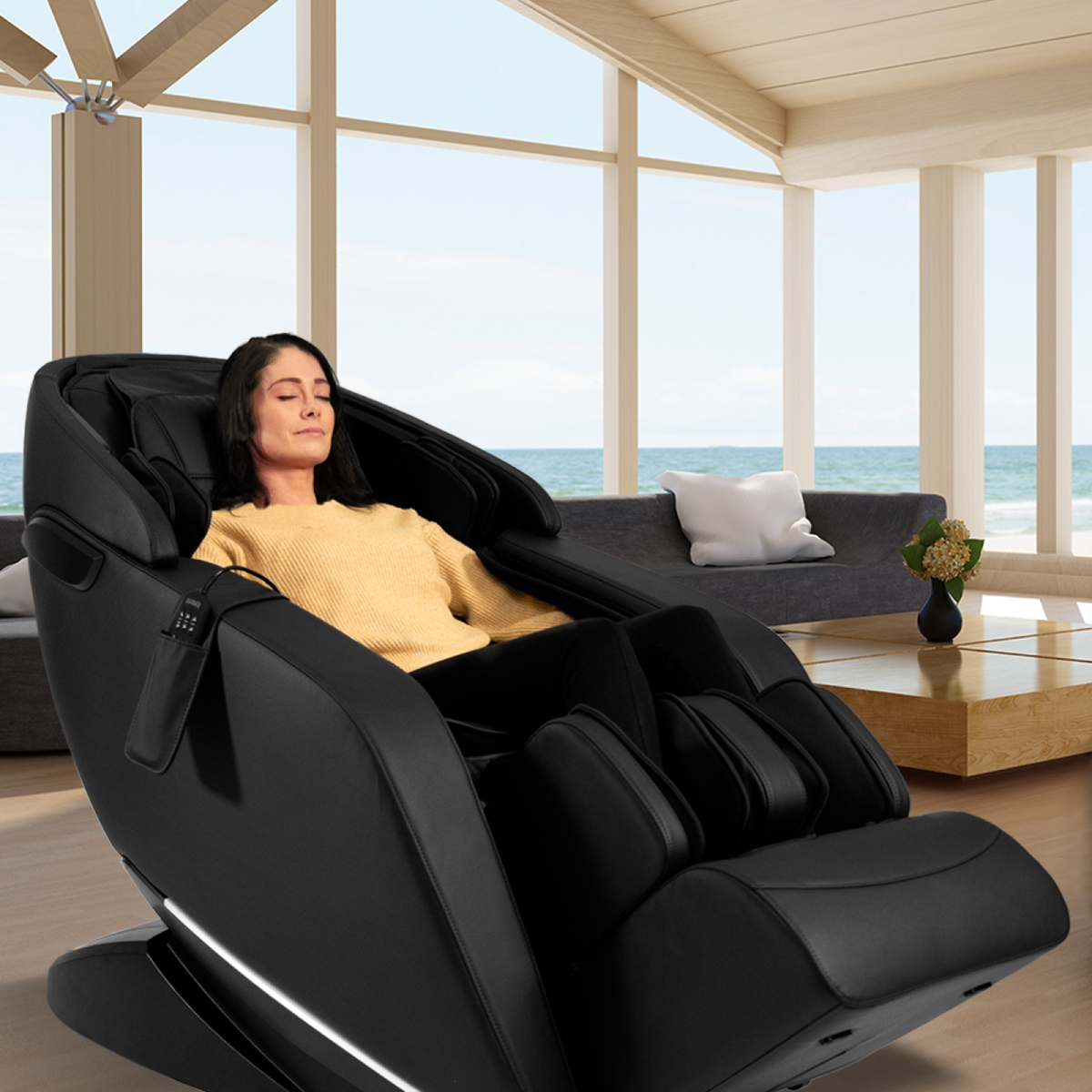 Kyota Genki Massage Chair M380 in Black