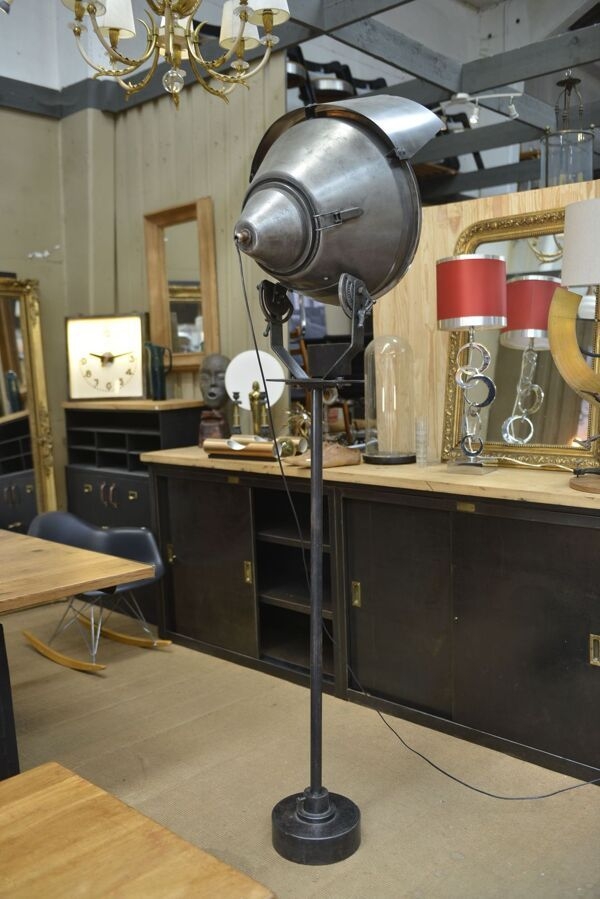 Projecteur Industriel GAL en mtal 1950