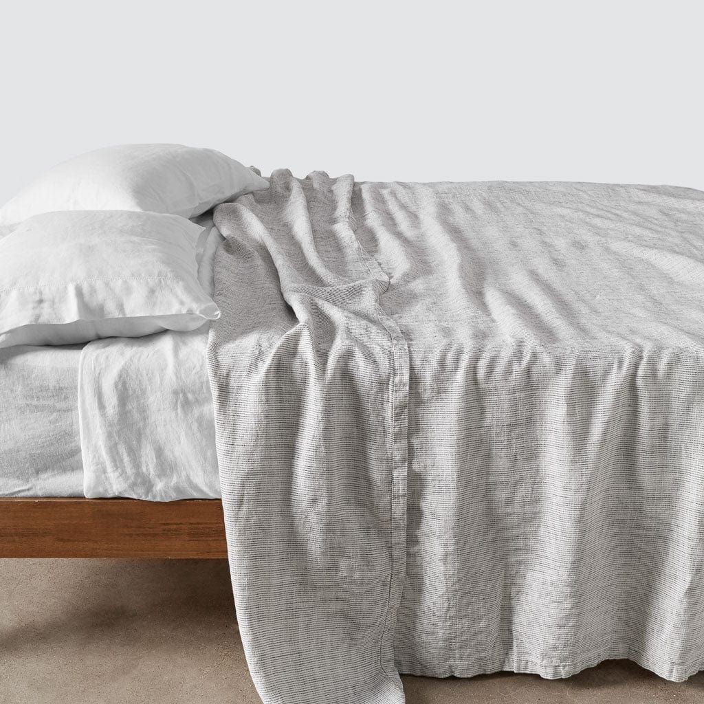 The Citizenry Stonewashed Linen Bed Cover | Full/Queen | Sand