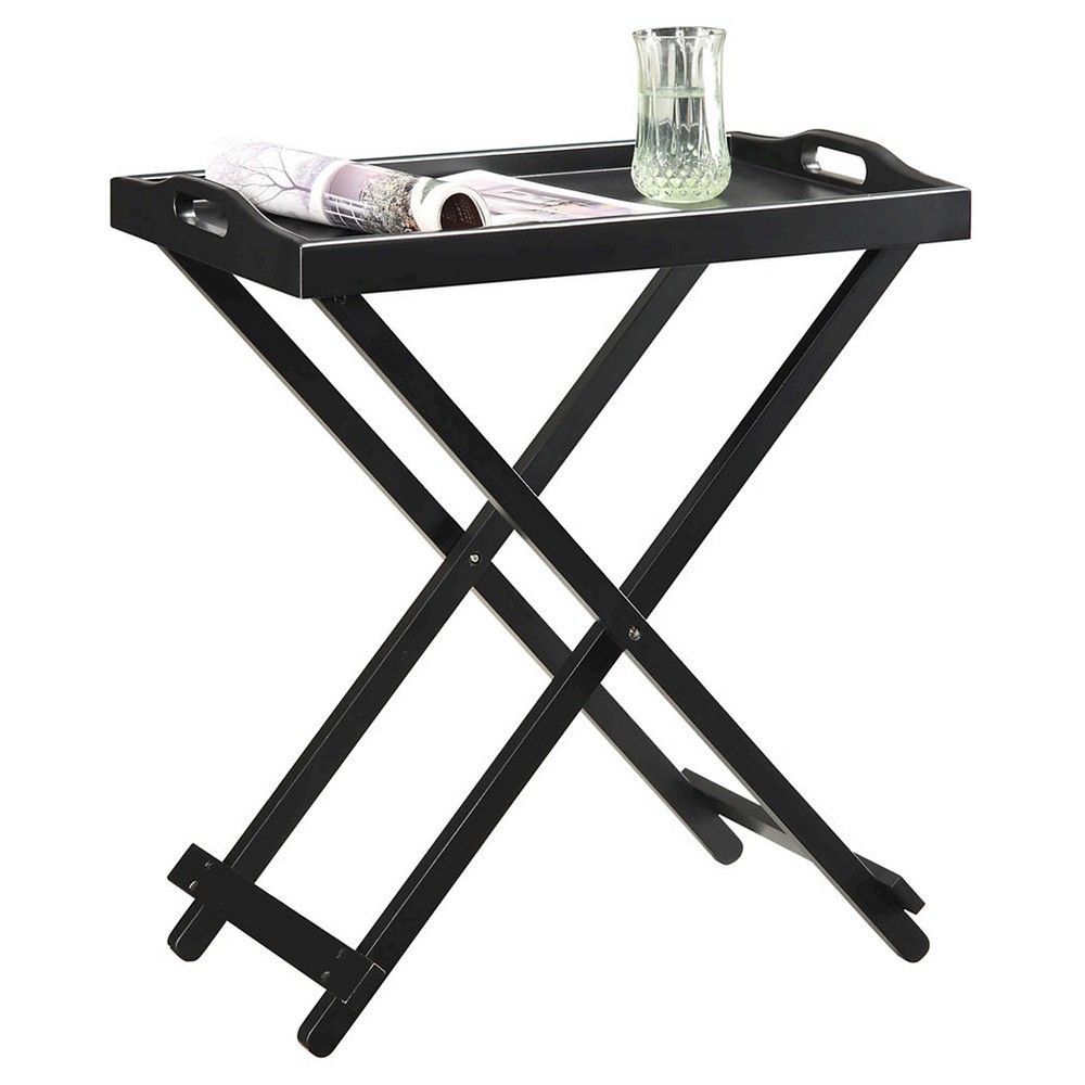 Tray Table Black - Breighton Home