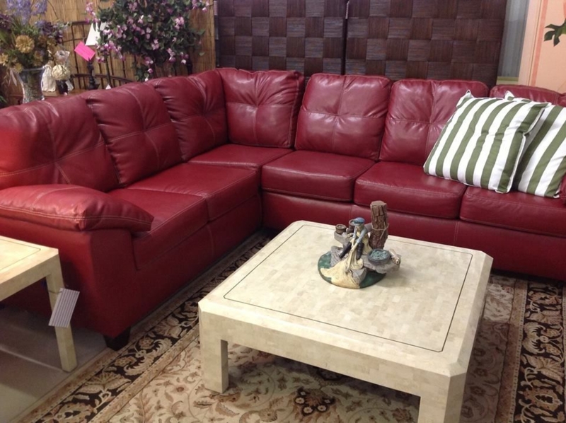 10 The Best Red Leather Couches