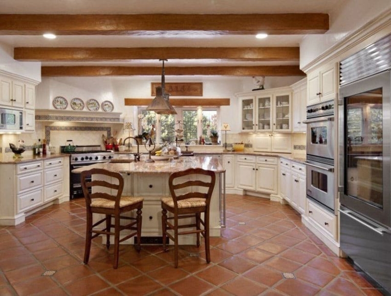 25 Beautiful Spanish Style Kitchens (Design Ideas) - Designing Idea