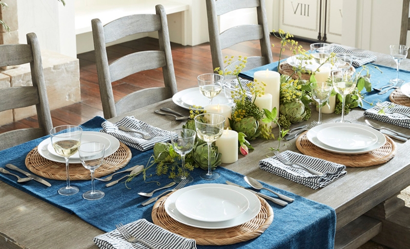 5 Ways to Decorate a Table with a Runner | Pottery Barn