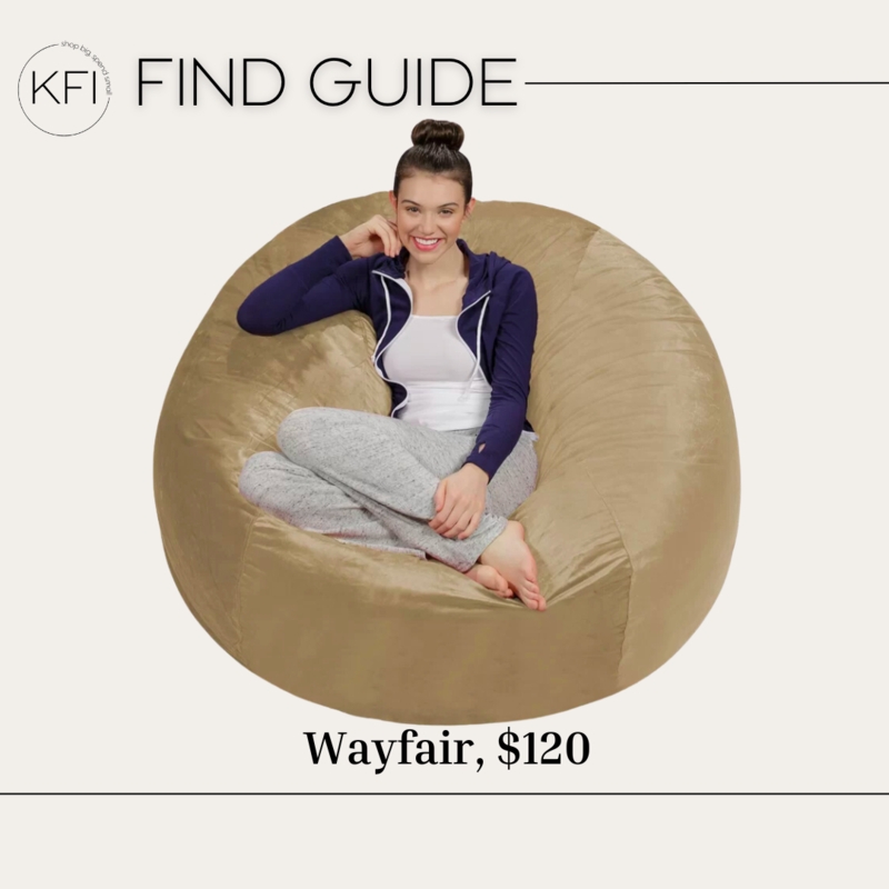 Affordable Comfy Bean Bag Chair from Wayfair
