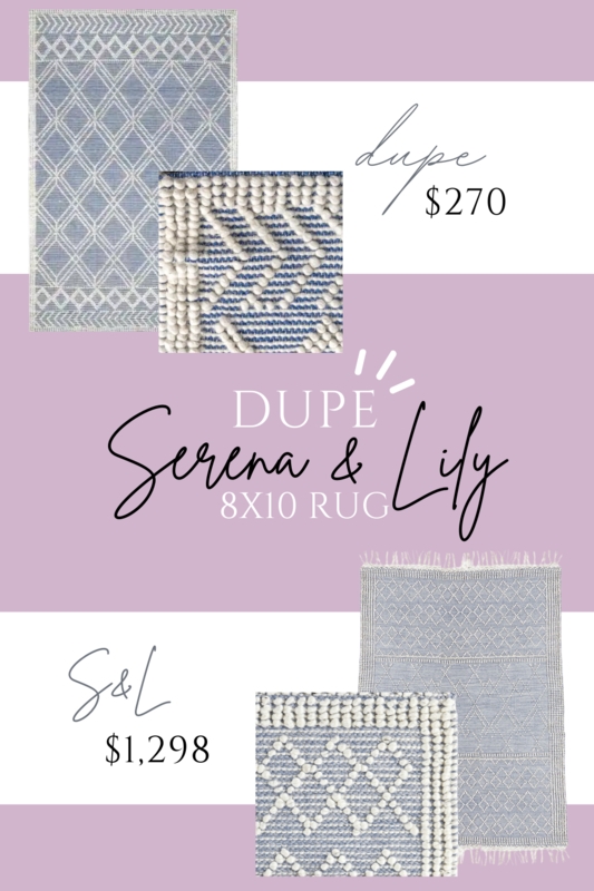 Affordable Serena and Lily Rug Dupes for Stylish Floors
