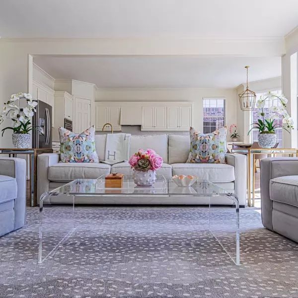 Antelope Hand Tufted Rug in Warm Neutral Tones with Cotton Canvas ...