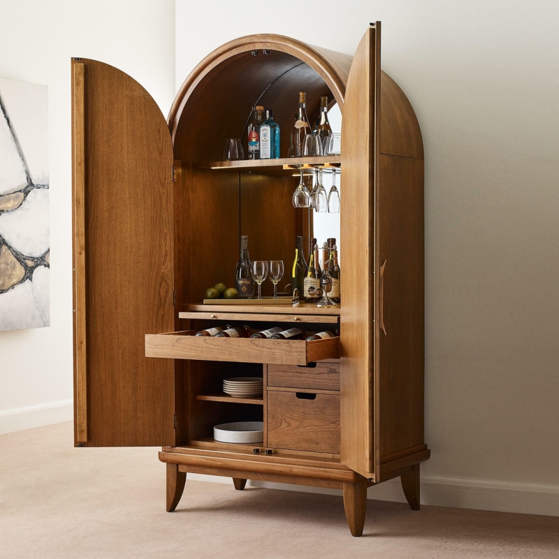 Arched Bar Cabinets