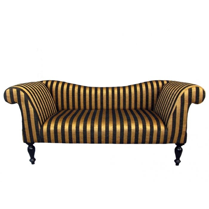 Black And Gold Stripe Sofa. by Zedhead Designs. $1290. | Great design ...