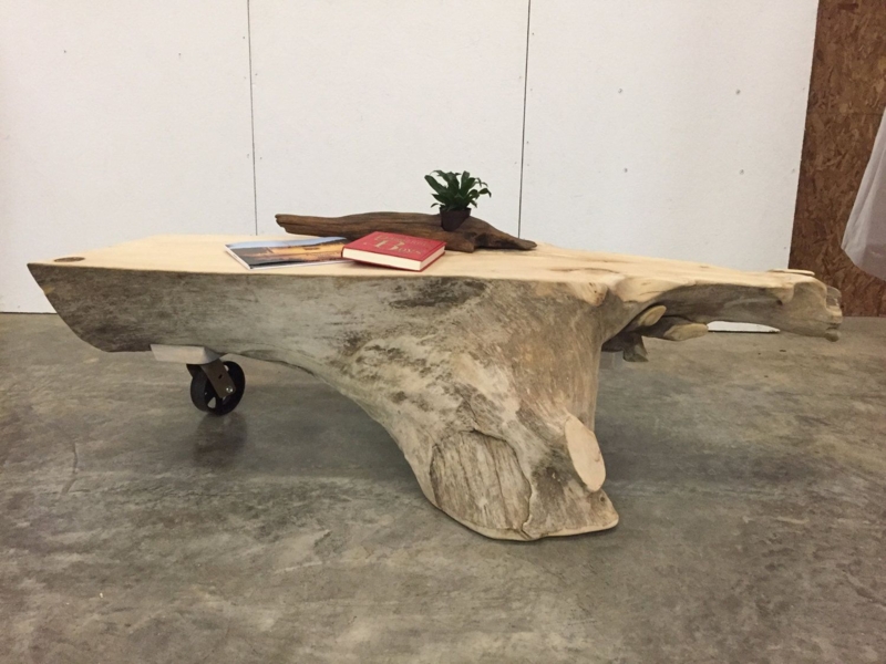 Blondie Driftwood Coffee Table with Natural Finish