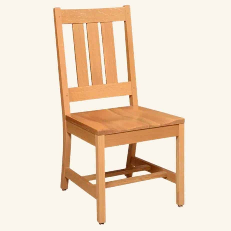 Classic Wooden Library Chair Eustis Design