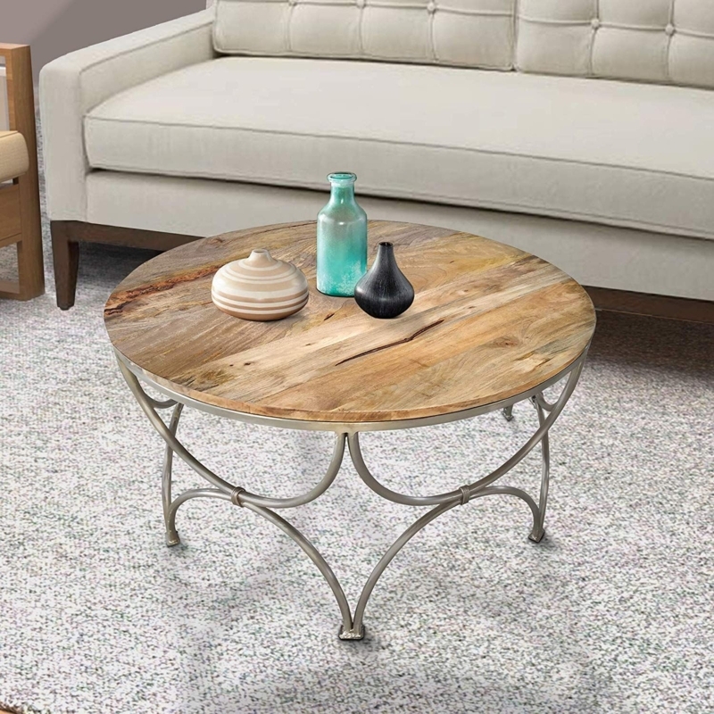 Round Coastal Coffee Tables