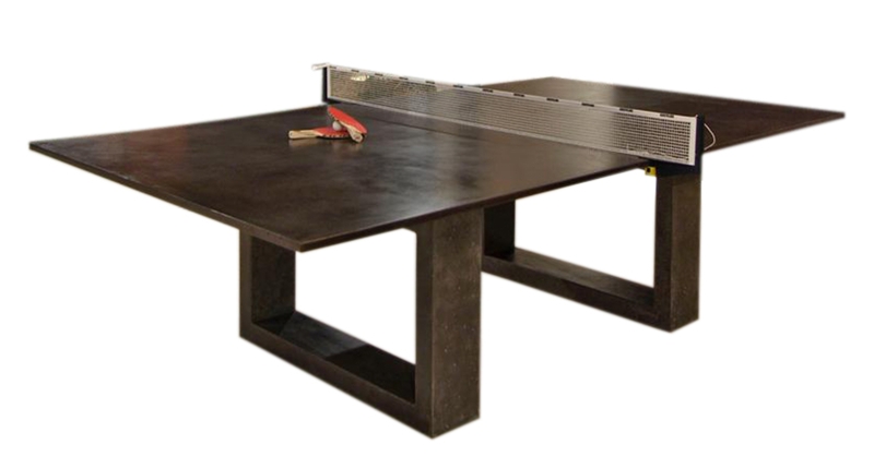 Contemporary Black Modern Ping Pong Table Design