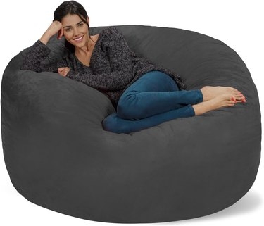 Cozy Large Bean Bag Chair for Modern Living Room