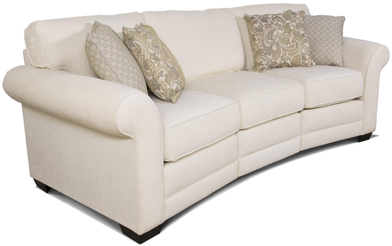 Cream England Brantley Three-Piece Conversation Sofa