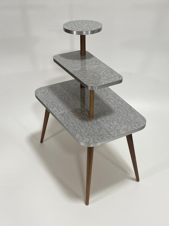 Custom Made Mid-Century Modern Side Table