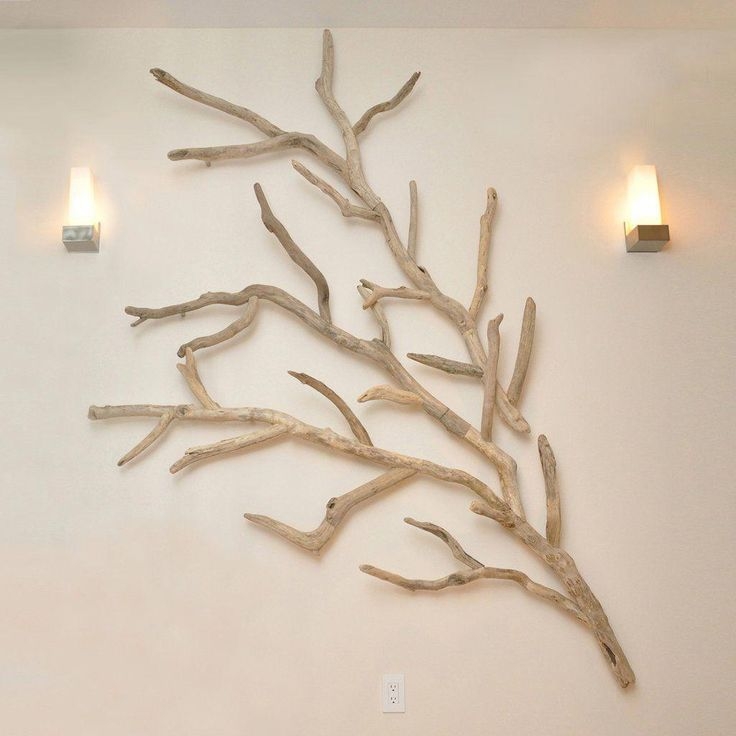 diy driftwood wall hanging | Driftwood wall art, Driftwood decor ...