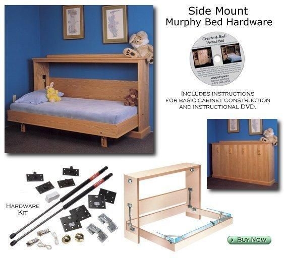 % DIY Horizontal Murphy Bed Plans PDF Plans Download | bedplans ...
