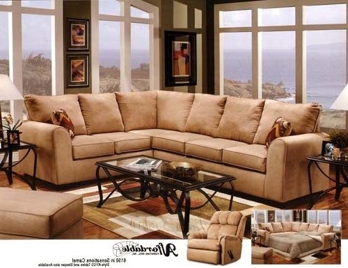 Elegant Camel Sectional Sofa for Cozy Living Rooms
