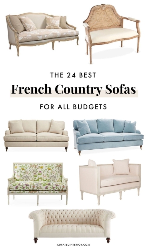 Elegant French Country Sofas for Stylish Living Rooms