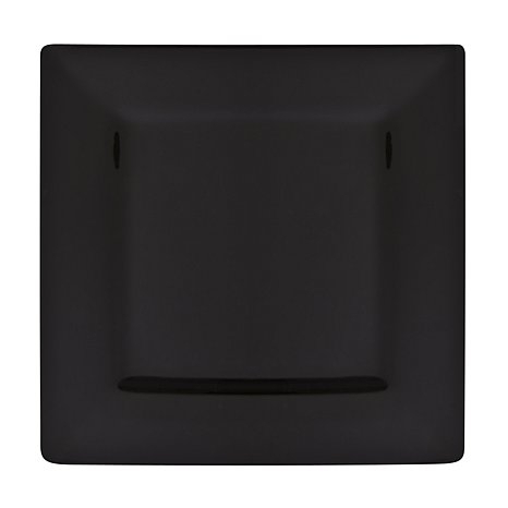 Elegant Square Black Charger Plate for Modern Tablescapes