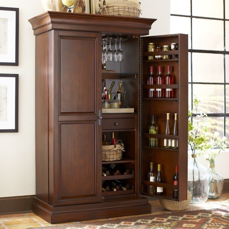 Locking Bar Cabinets
