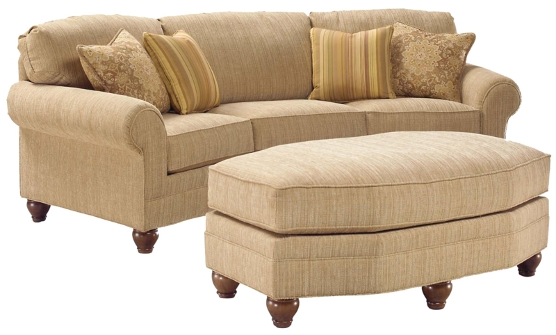 Fairfield 3768 Curved Arch Beige Conversation Sofa