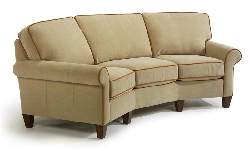 Flexsteel Westside Casual Style Beige Conversation Sofa
