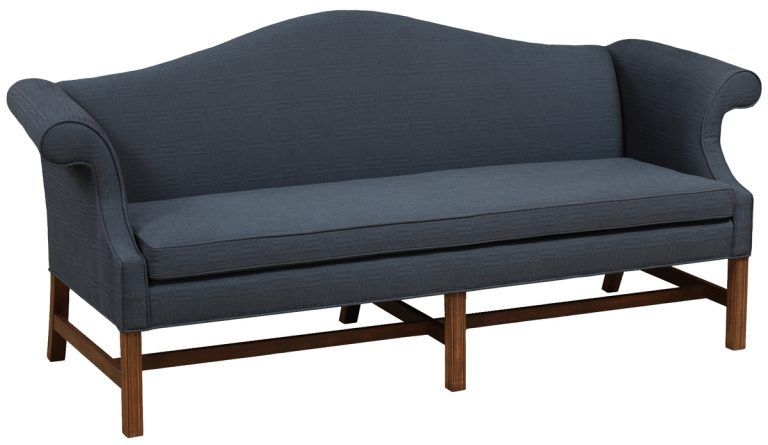 Formal Camelback Sofa | Upholstered furniture, Country furniture ...