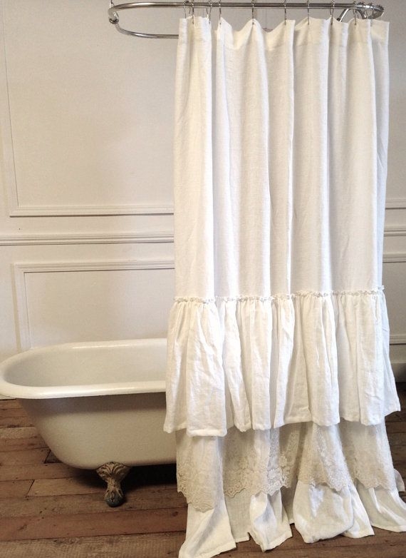 french country shower curtains - Google Search | Vintage shower ...
