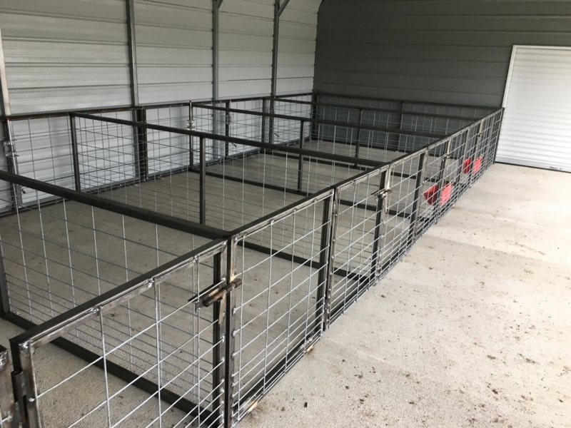 Goat Barn with Several Cages