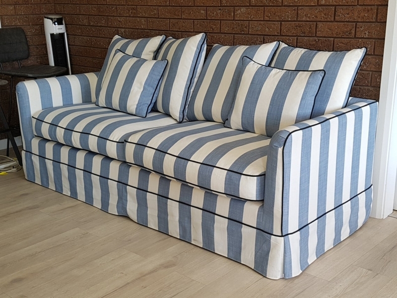 Striped Sofas