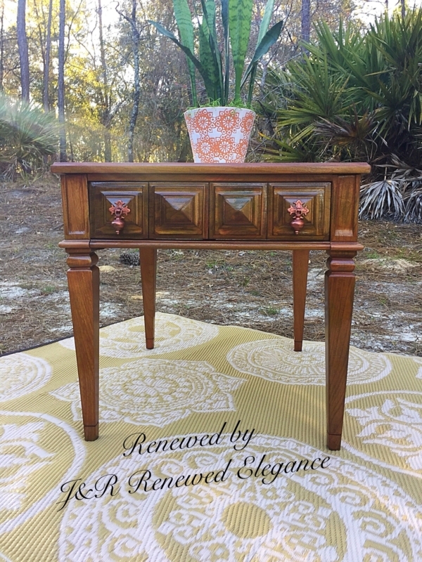 HOLD for BETHBeautifully Renewed MCM Side Table/ End | Etsy | Mcm side ...