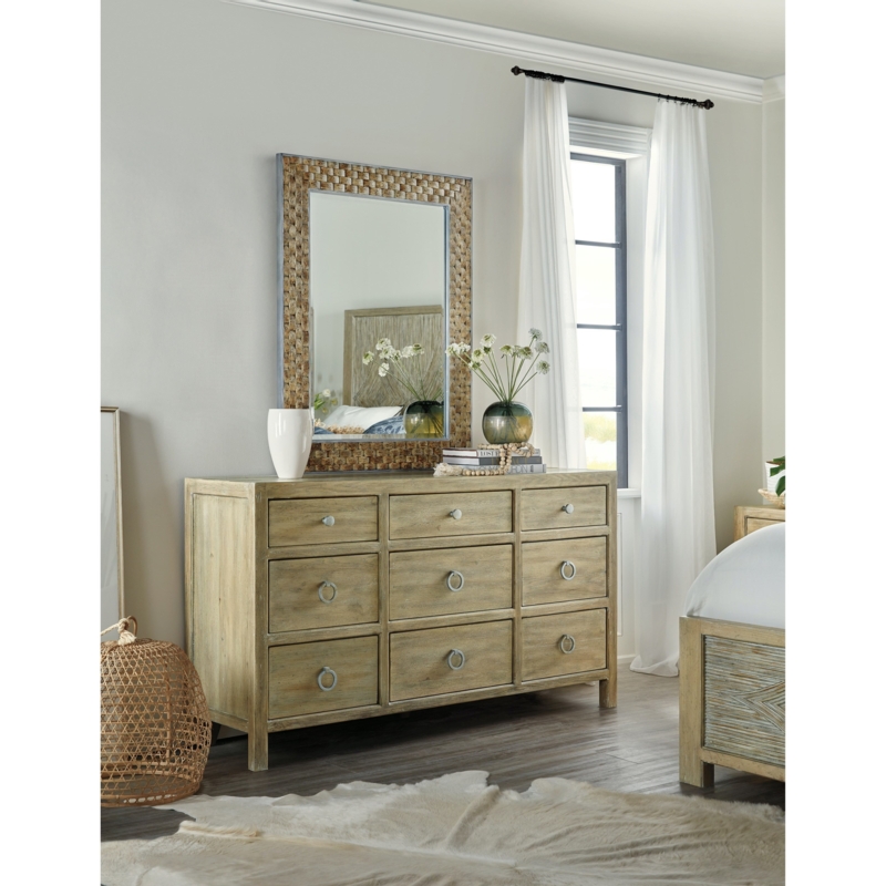 Hooker Furniture Surfrider 6015-90202-80+90004-85 Coastal Dresser and ...