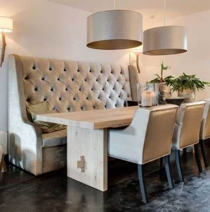 Kitchen Table Bench With Back Chairs 33 Ideas For 2019 | Dining room ...