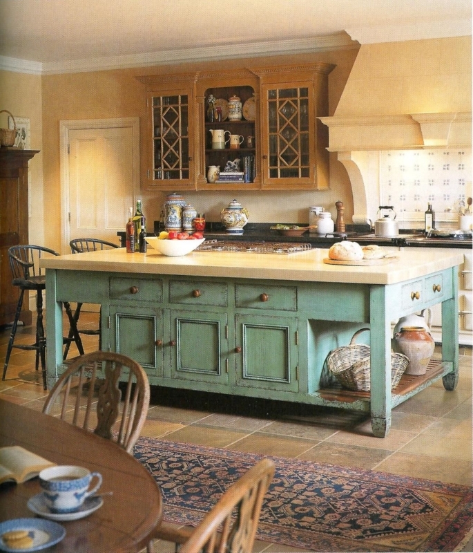 Kitchen tiles design, Rustic kitchen, Rustic kitchen island