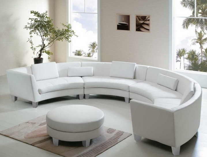 Living Room Designs With Curved Sofas - Top Dreamer
