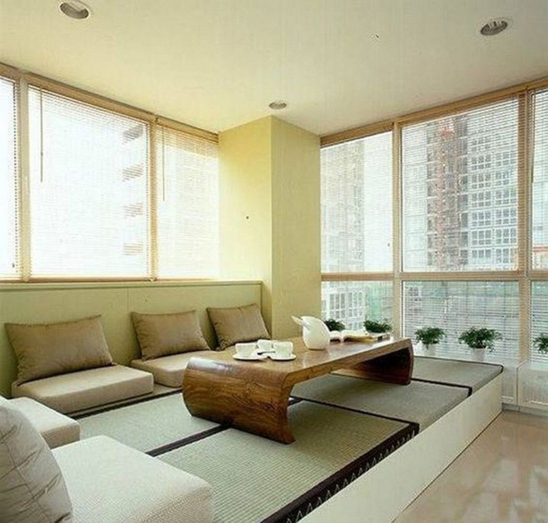 Minimalist Japanese Inspired Modern Living Room