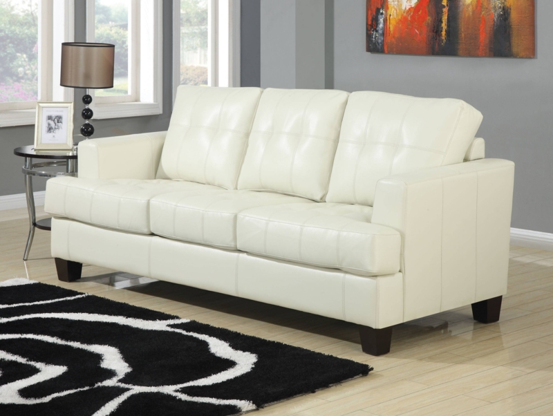 Cream Color Leather Couches