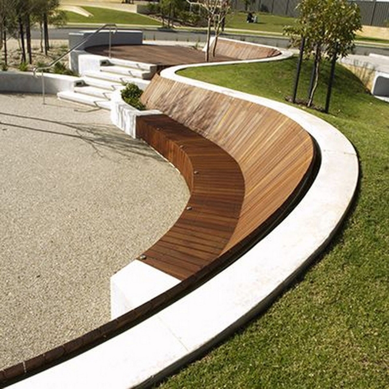Curved Benches