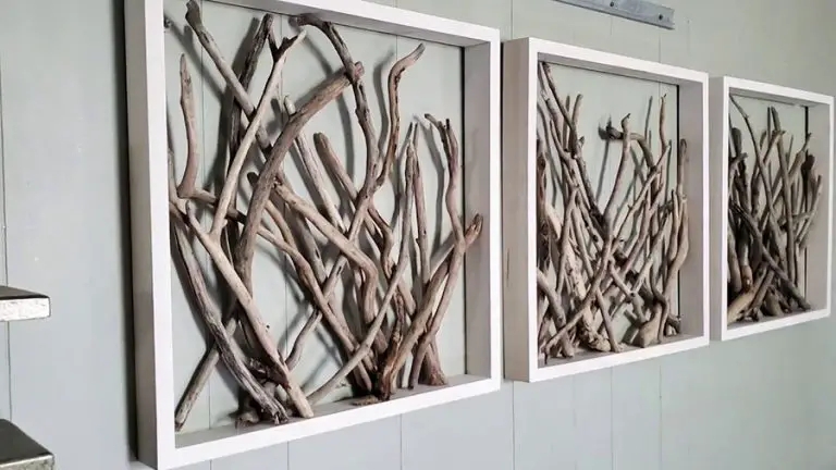 Modern Driftwood Wall Art for Natural Home Decor