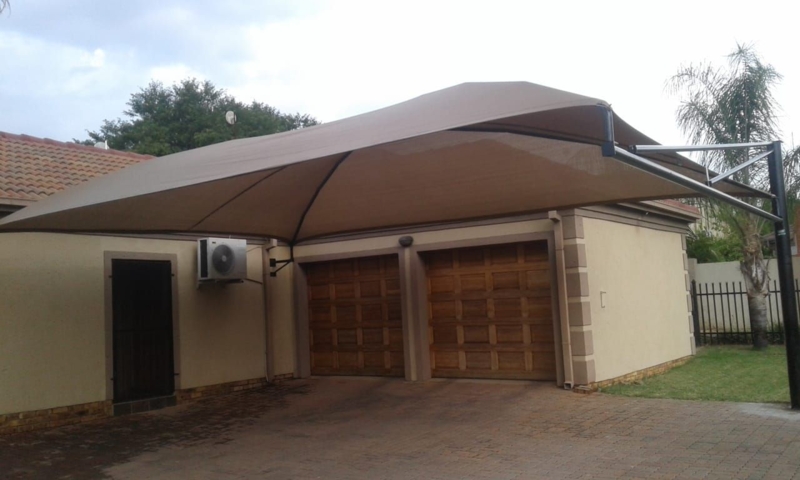 Modern Metal Shade Net Carport for Garage