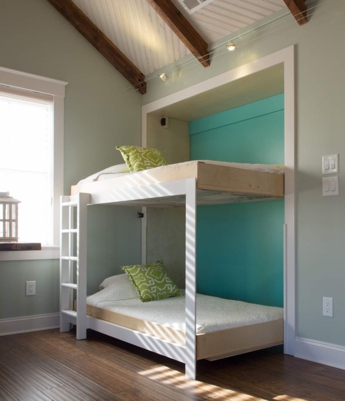 Modern Minimalist Bunk Beds for Small Rooms