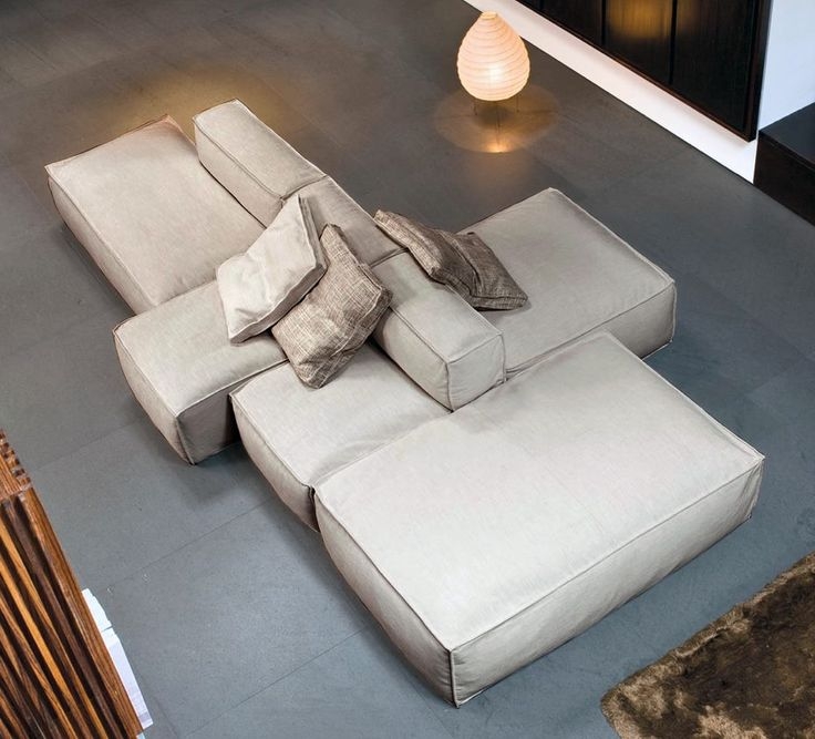 Modern Neutral Double Sided Sofa Design