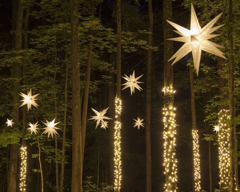 Moravian Star Outdoor Lighting Decor Ideas