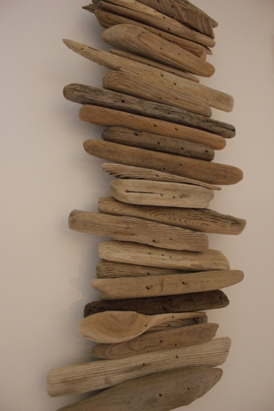 Natural Driftwood Wall Art Sculpture for Coastal Decor
