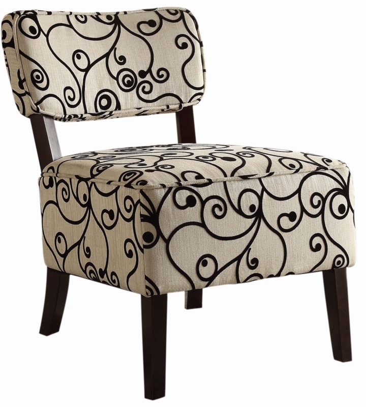 Black White Accent Chairs