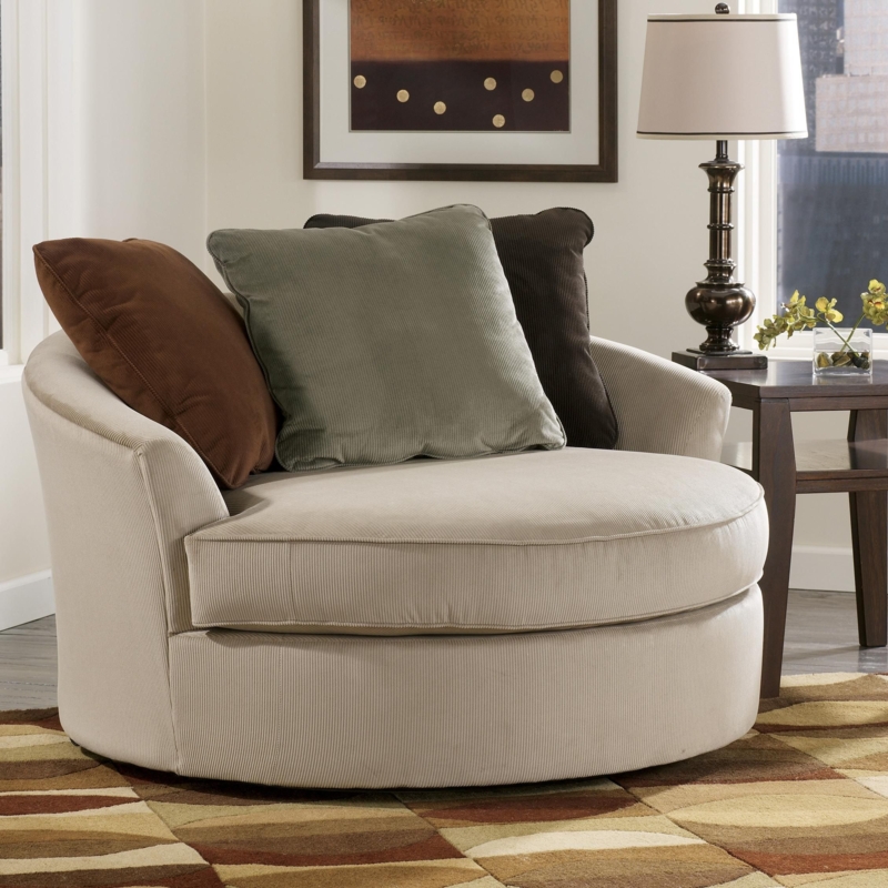 Oversized Round Swivel Chairs For Living Room at Eva Chambers blog