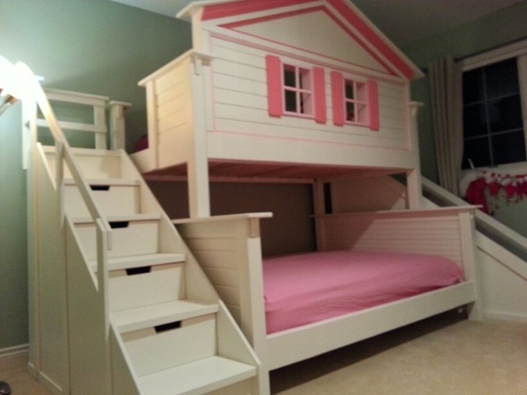 Playhouse bunk bed | Bunk and Loft Beds | Pinterest | Playhouses, Bunk ...